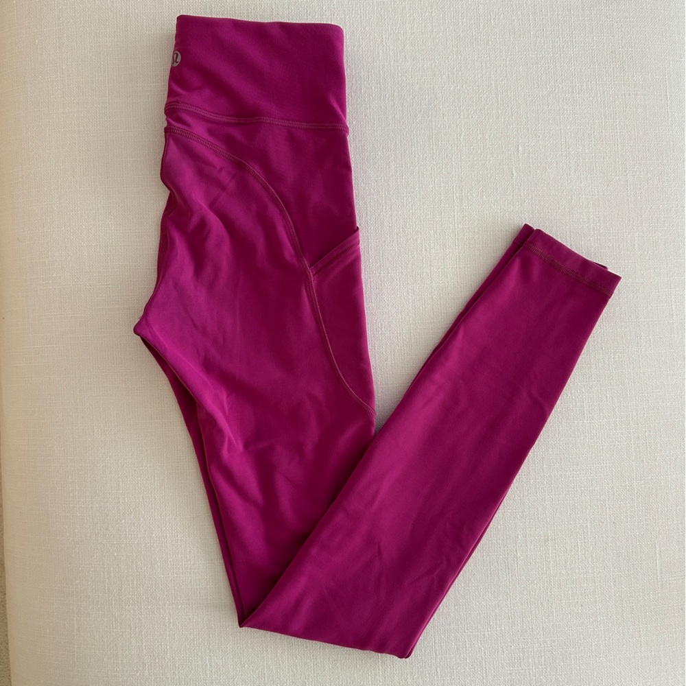 Lululemon Vibrant Pink Leggings